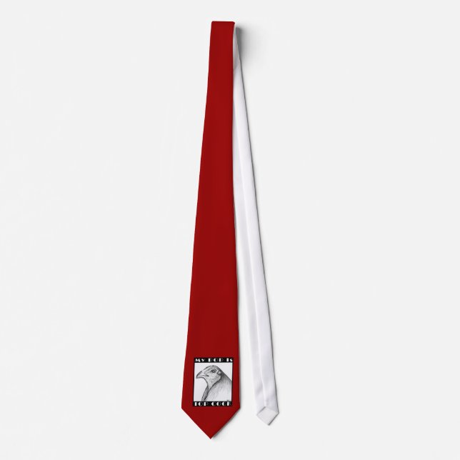 Pop Is Top Cockbird Tie (Front)