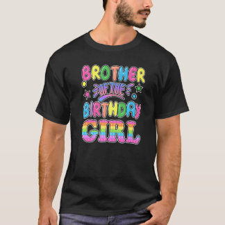 Pop It Brother Of The Birthday Girl Pop Party Them T-Shirt