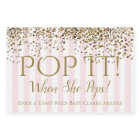 Pop It When She Pops! BABY Sparkle Shower Party