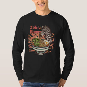 Pop Japanese Art Noodles Lover Wildlife Camel Rame T-Shirt