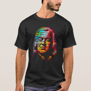 Pop Johann Sebastian Bach Music Composer Pianist T-Shirt