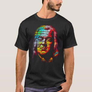 Pop Johann Sebastian Bach Music Composer Pianist T-Shirt