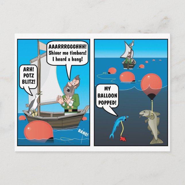 POP! JOKE. POSTCARD (Front)