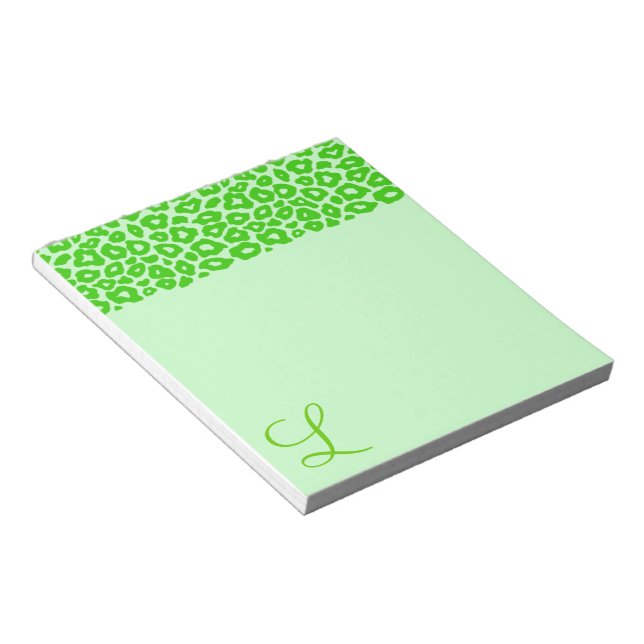 Pop Leopard Pattern Notepad (Angled)