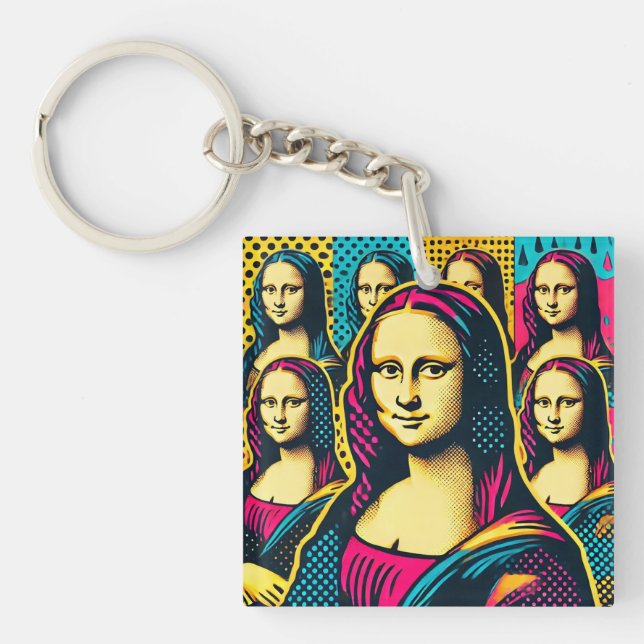 Pop Lisa Key Ring (Front)