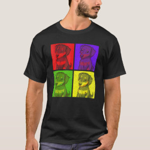 Pop Miniature Pinscher Dog Cute Pet Min Pinscher T-Shirt