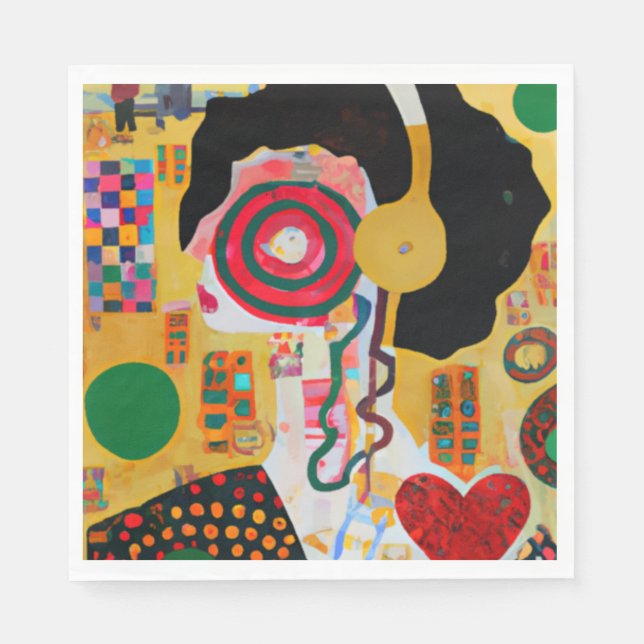 Pop Music Napkin (Front)