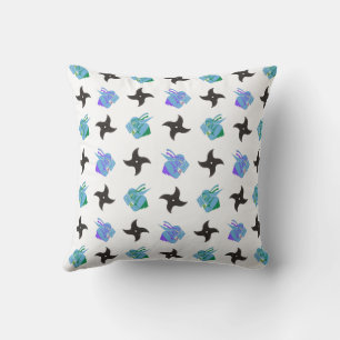 Pop Ninja Throwing Star Cushion