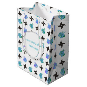 Pop Ninja Throwing Star Medium Gift Bag