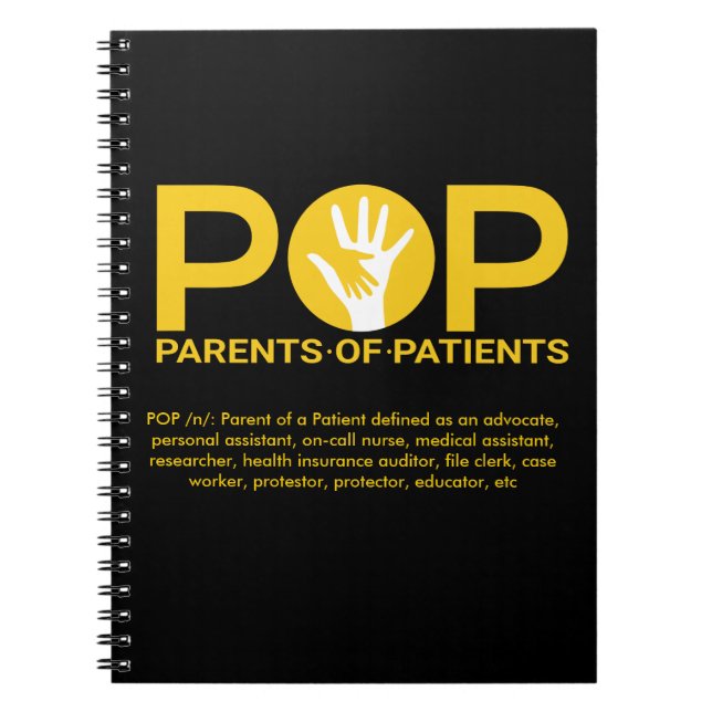 POP Notebook (Black) (Front)