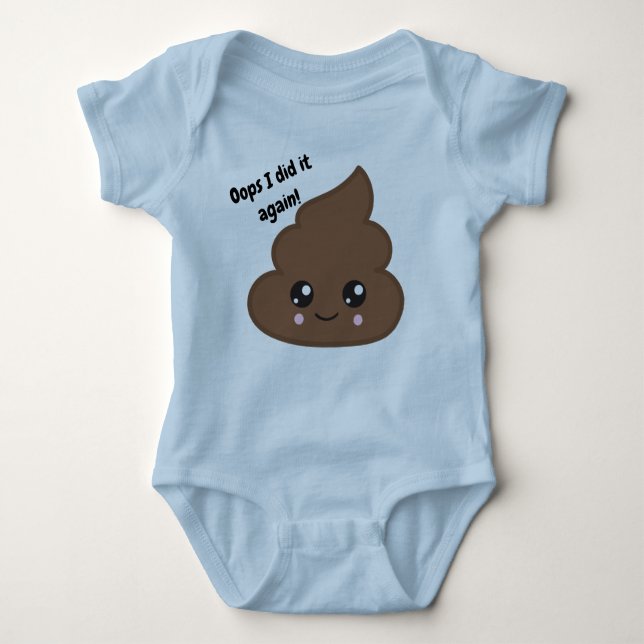 Pop "oops I did it again! Baby Bodysuit (Front)