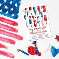 Pop Over and Chill Popsicle 4th of July Party