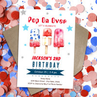 Pop Over Kids Summer Ice Pop 2nd Birthday