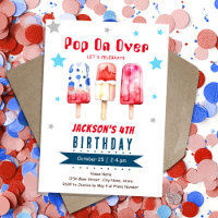 Pop Over Kids Summer Popsicle Birthday