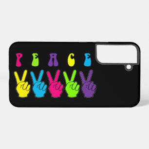 Pop Peace Hands Samsung Galaxy Case