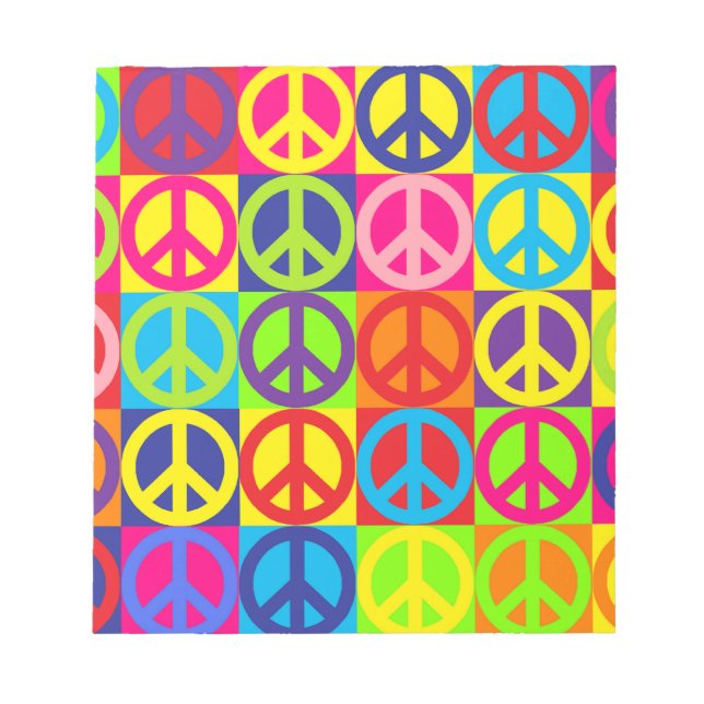 Pop Peace Notepad (Front)