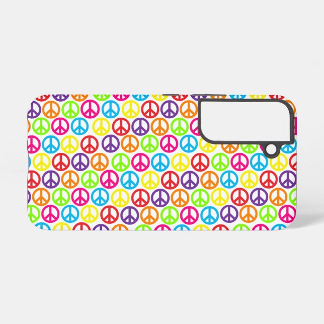 Pop Peace Samsung Galaxy S22 Case (Back Horizontal)