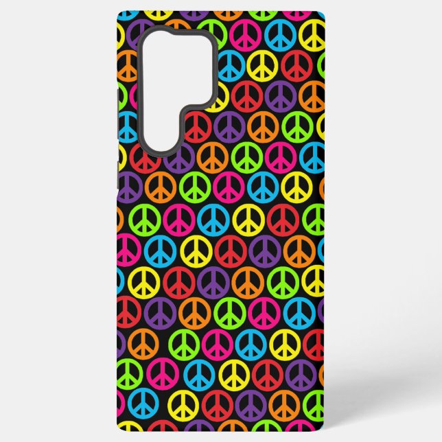 Pop Peace Samsung Galaxy S22 Ultra Case (Back)