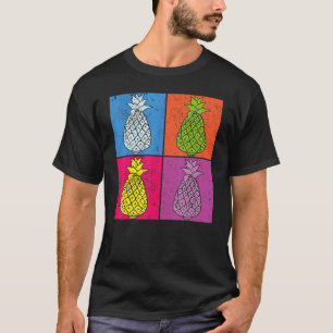 Pop Pineapples Summer Exotic Fruit Tropical Pineap T-Shirt