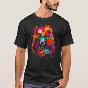 Pop Poodle Dog Flower 1 T-Shirt