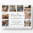 Pop Pop Definition Script Photo Collage Keepsake