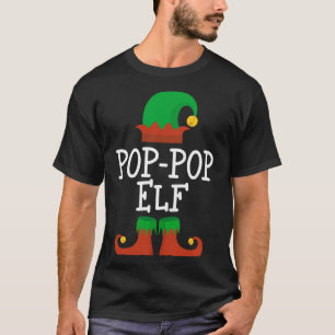 Pop-Pop Elf Christmas Funny Xmas PopPop Gift T-Shirt