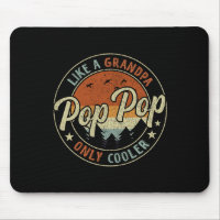 Pop Pop Like A Grandpa Only Cooler Vintage Retro F