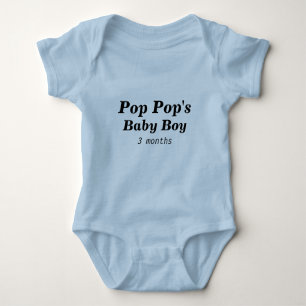 Pop Pop's Baby Boy T Shirt