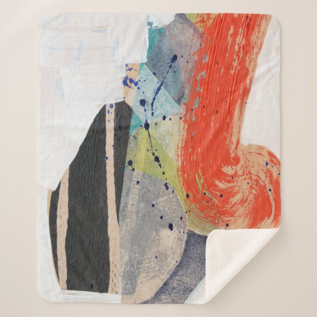 Pop Quirk I Sherpa Blanket (Front)