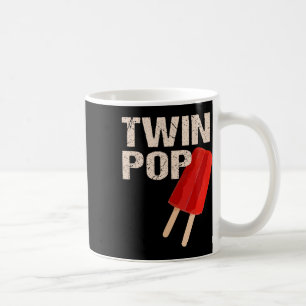 Pop Shirt Gift For Grandpa Twins Dad Fathers Day Coffee Mug