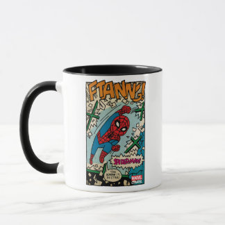 Pop Spider-Man Comic Strip Mug