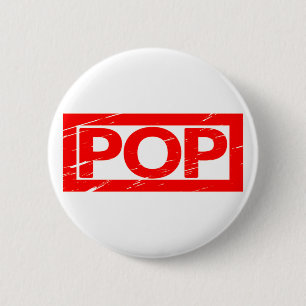 Pop Stamp 6 Cm Round Badge