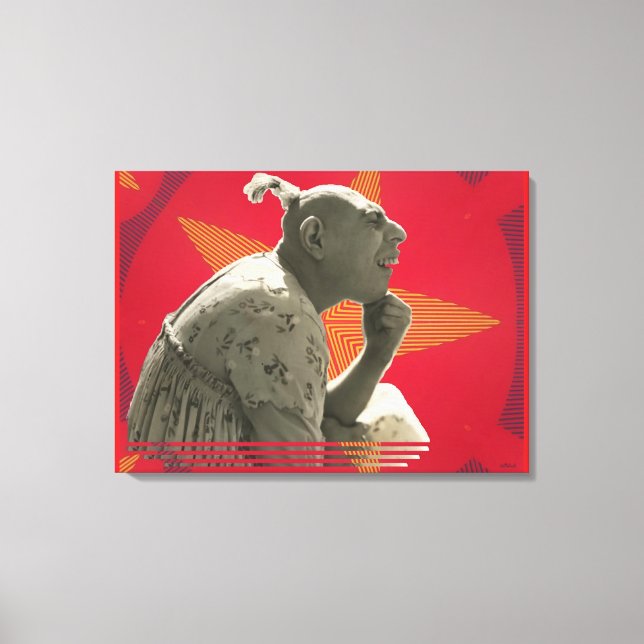 Pop Star Canvas Print (Front)