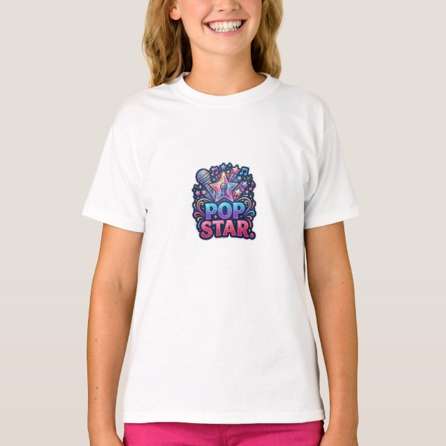 Pop Star T-Shirt (Front)