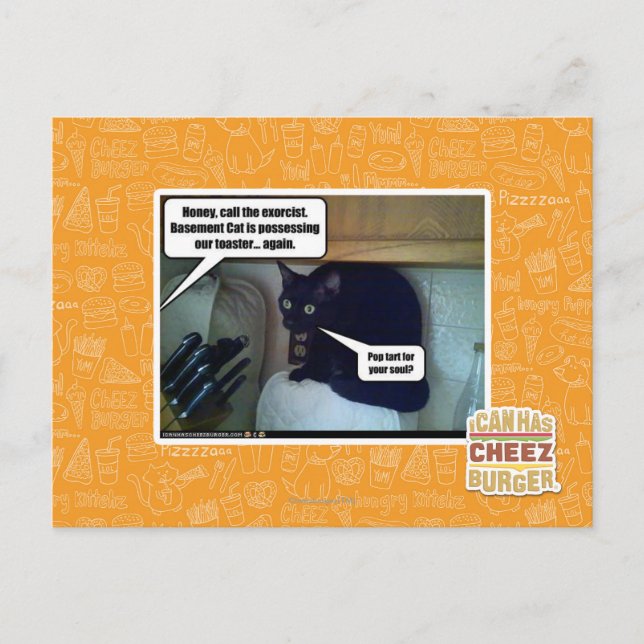 Pop tart for your soul? postcard (Front)