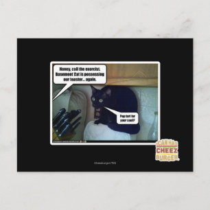 Pop tart for your soul? postcard