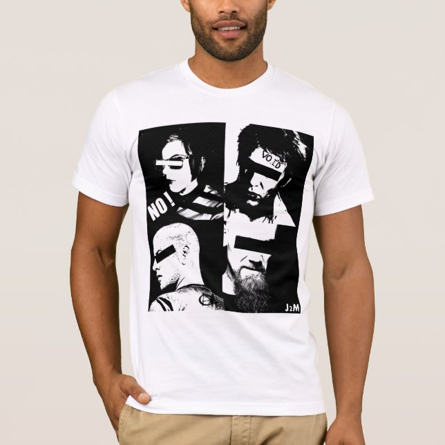 pop tee-shirt Punk rock 80 J2M T-Shirt (Front)