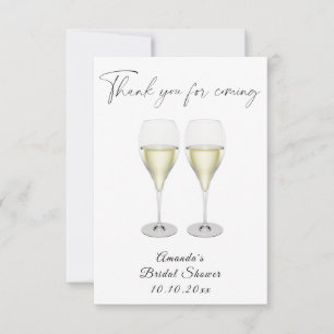 Pop the Champagne Bridal shower RSVP Card