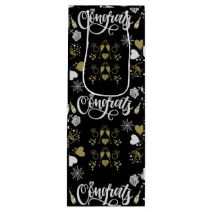 Pop The Champagne Celebration Party Wine Gift Bag