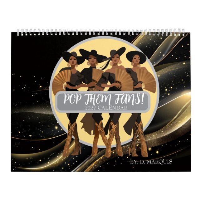 POP THEM FANS 2027 Calendar (Cover)
