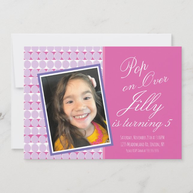 Pop Toys Sensory Birthday Party (Front)