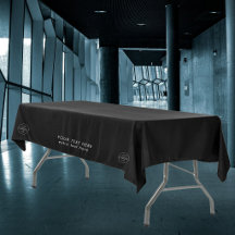 Pop Up Shop Business Logo Promo Trade Show Black