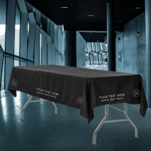 Pop Up Shop Business Logo Promo Trade Show Black