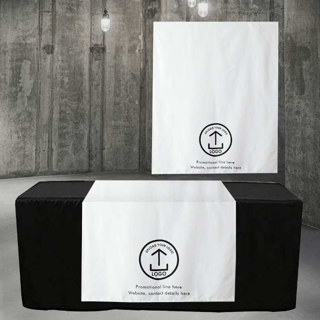 Pop Up Shop Business Logo Text Banner Table Runner Tapestry (Pop Up Shop Business Logo Text Banner Table Runner Tapestry)