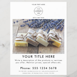 Pop Up Shop Logo Text Photo Vendor Booth Flyer