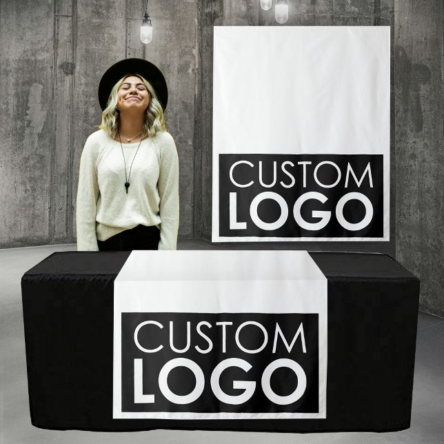 Pop Up Shop Table Runner Banner Business Big Logo Tapestry (Pop Up Shop Table Runner Banner Business Big Logo Tapestry)