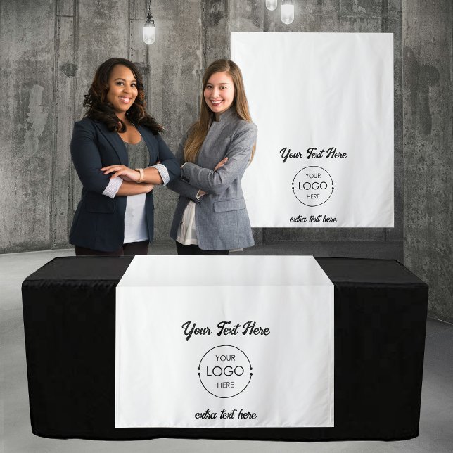 Pop Up Shop Table Runner Banner Logo Rustic Retro Tapestry (Pop Up Shop Table Runner Banner Logo Rustic Retro Tapestry)