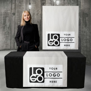 Pop Up Shop Table Runner Banner Market Booth Logo Tapestry
