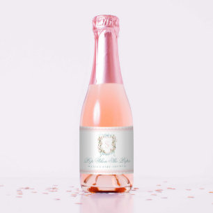 Pop When She Pops Magnolia Crest Favour Tag Sparkling Wine Label