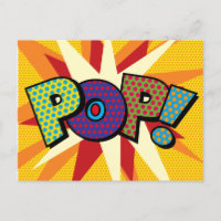 POP Your Message Speech Bubble Fun Retro